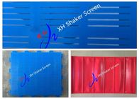 Tela de vibração do plutônio de Shaker Screen do xisto do poliuretano para o equipamento de mineração