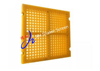 Vibração Mesh Polyurethane Screen Panels With 305 * 305 * 45mm para secar