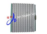 600 séries do tipo xisto Shaker Screen da onda para a indústria da perfuração para a exploração do petróleo